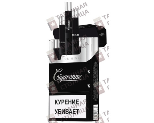 Сигареты Cigaronne King Size Black