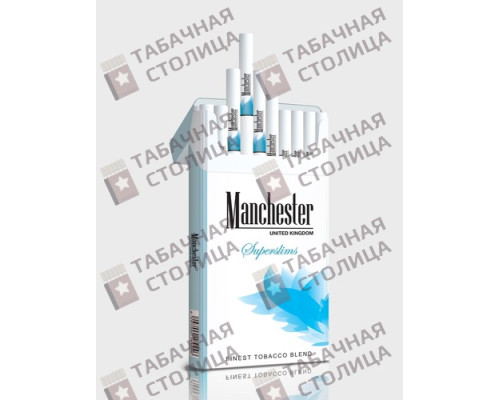 Сигареты Manchester Superslims Blue